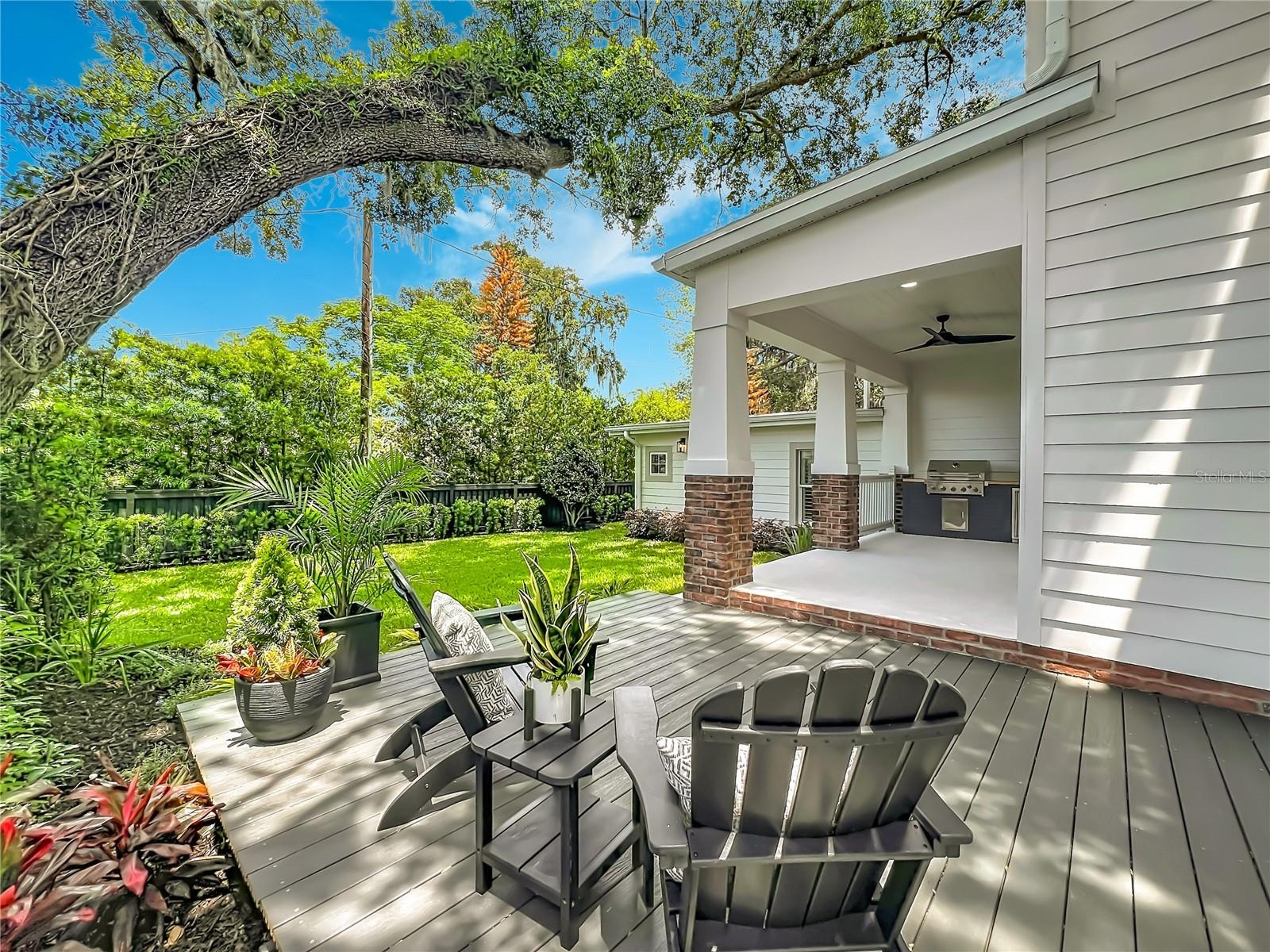 Shady deck