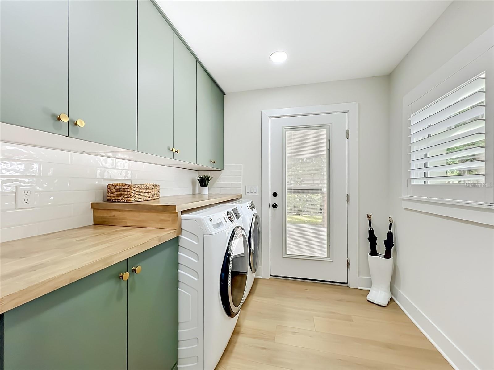 Utility room with great storage