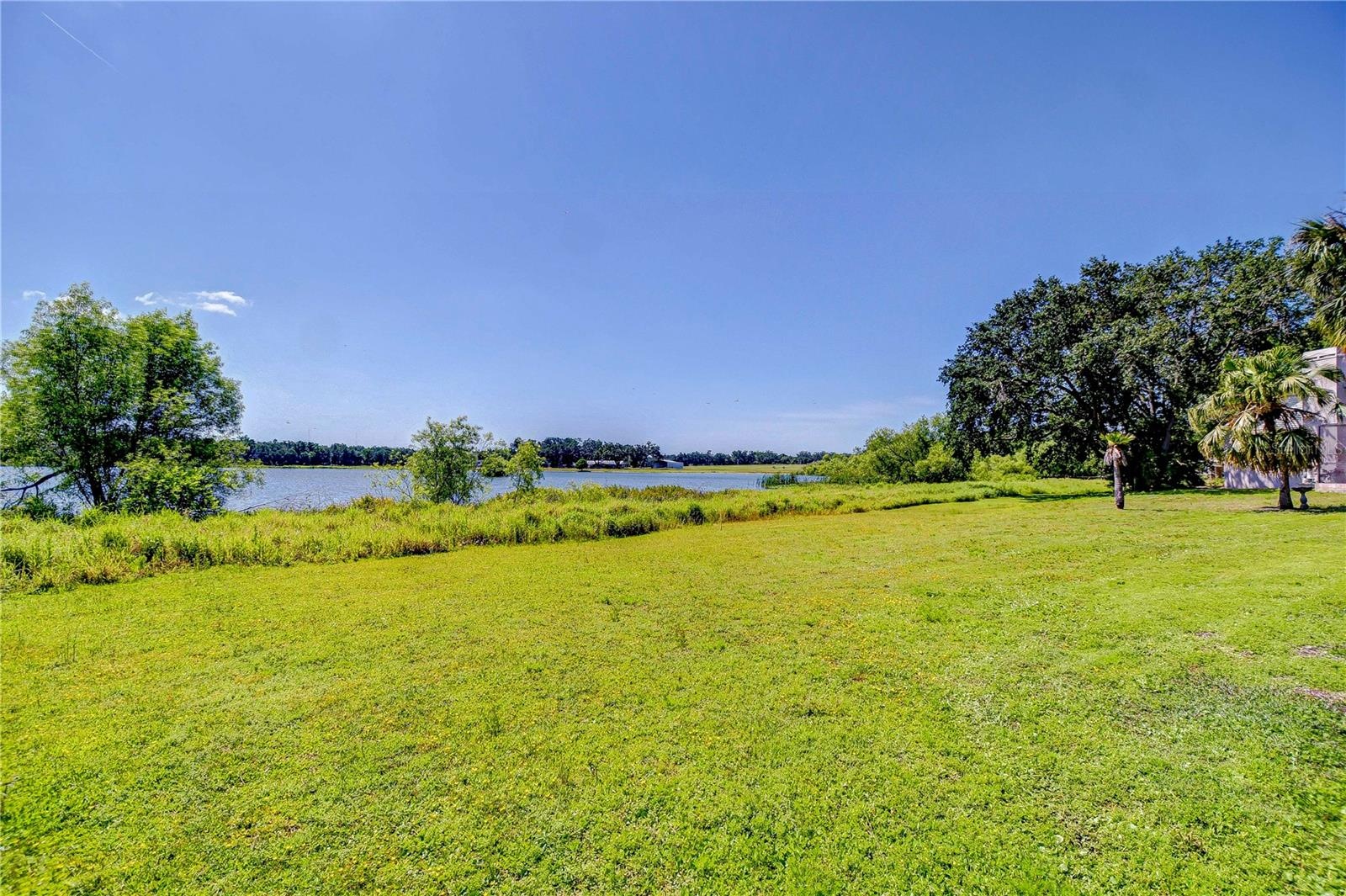 Backyard Overlooking Tranquil Lake