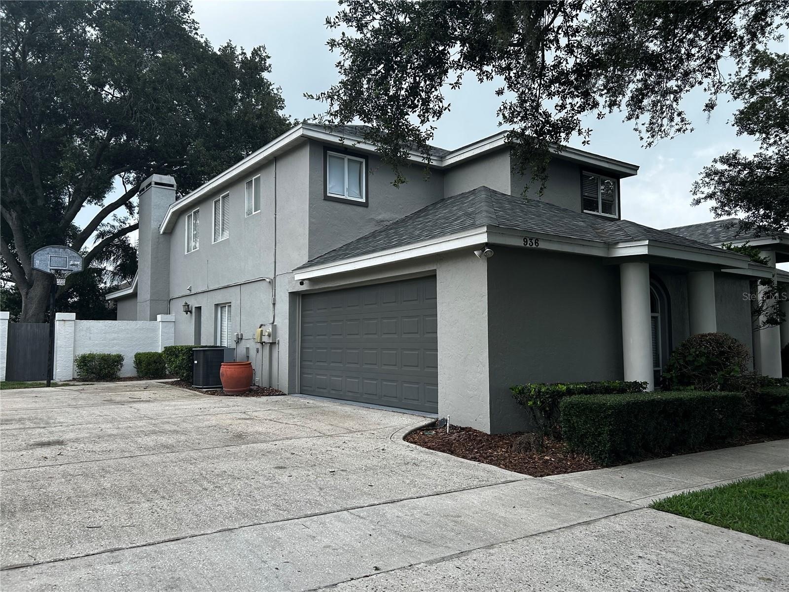 Side entry garage