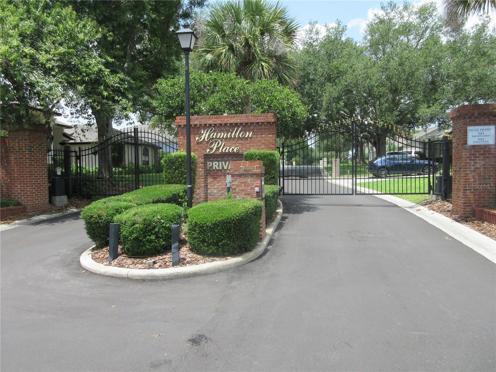 Gated Entrance