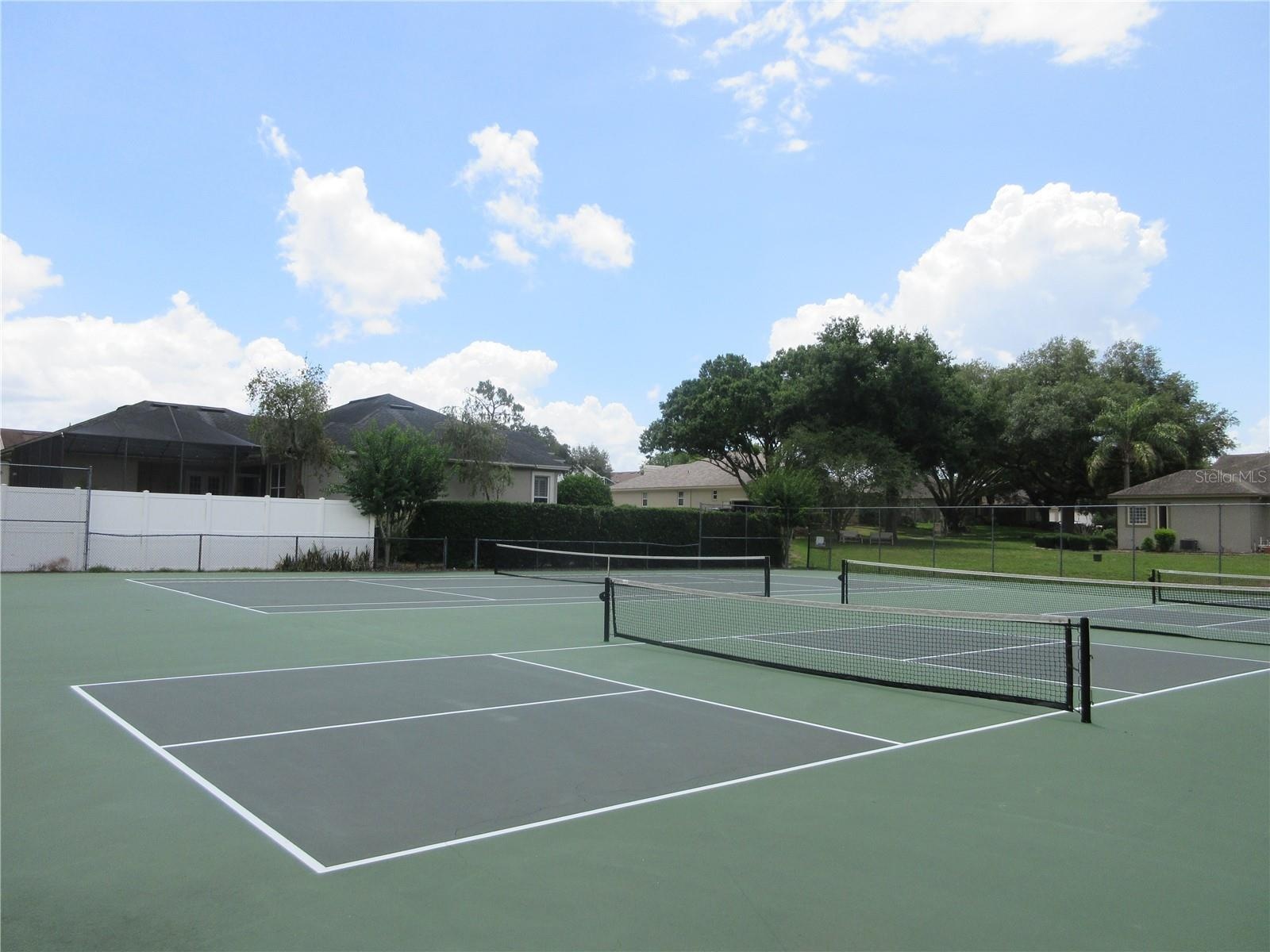 Tennis and Pickleball