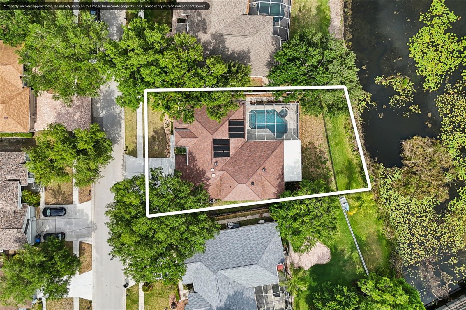 Aerial Lot Outline