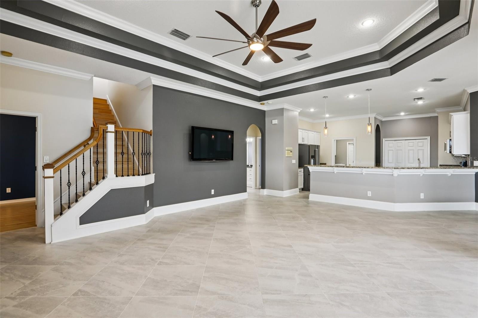 Great Room and Kitchen Combo