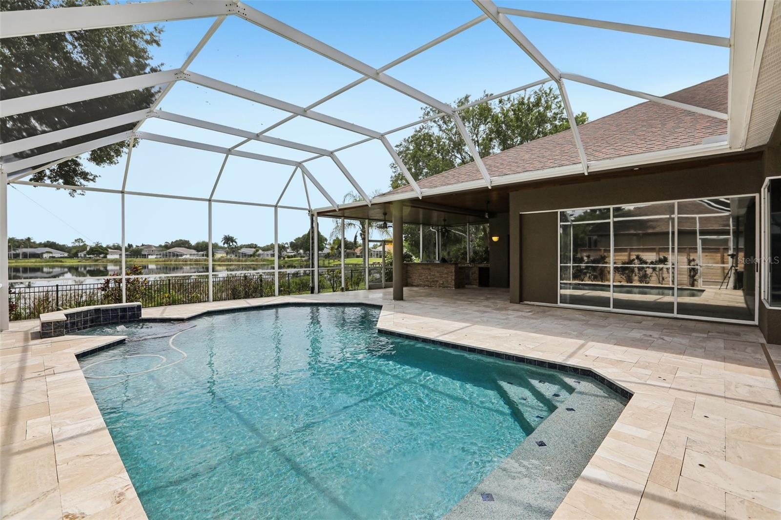 Pool Overlooks Lake Grace