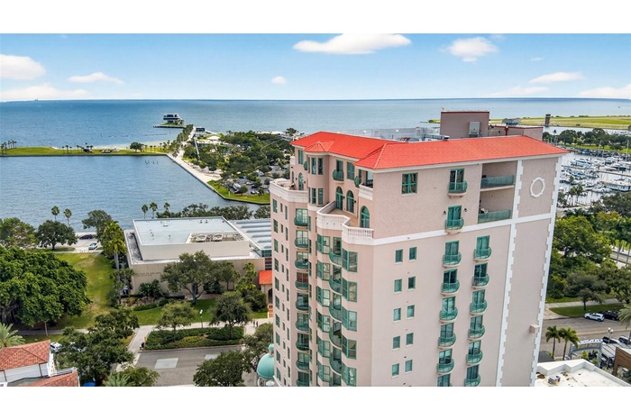Aerial Cloisters on Beach Drive