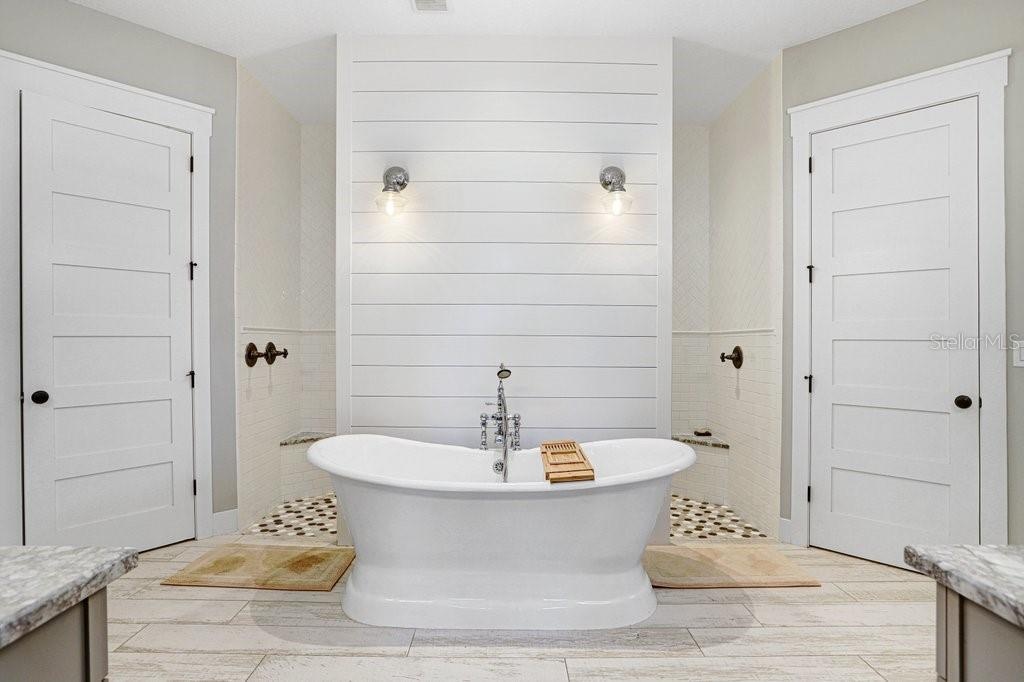 Master Bath with Soaking Tub