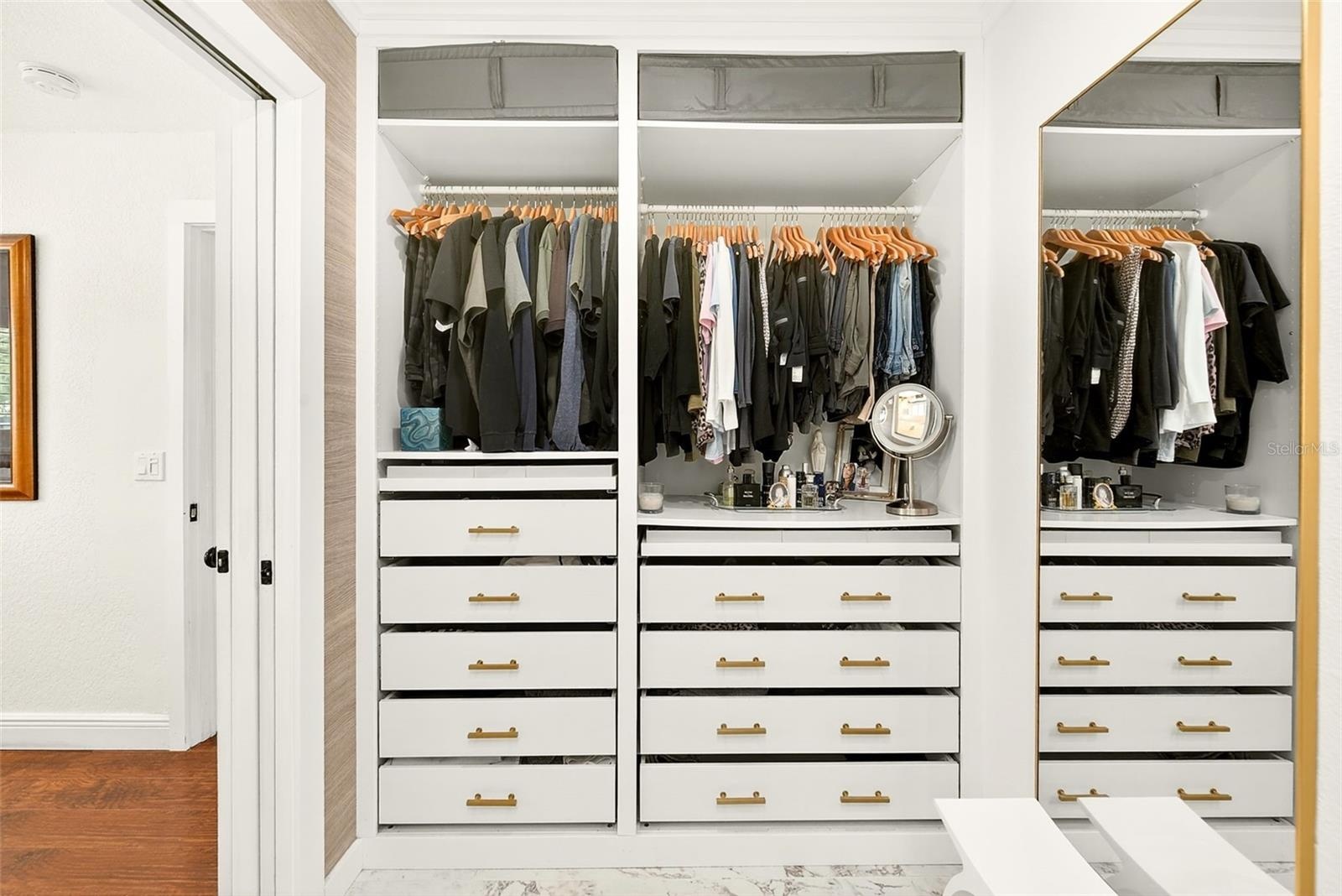 Built in closet