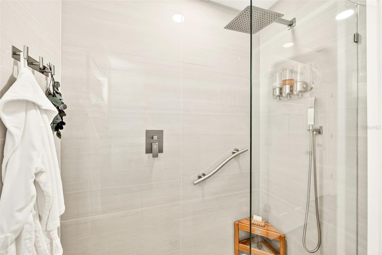 Walk in Shower in Guest Bath