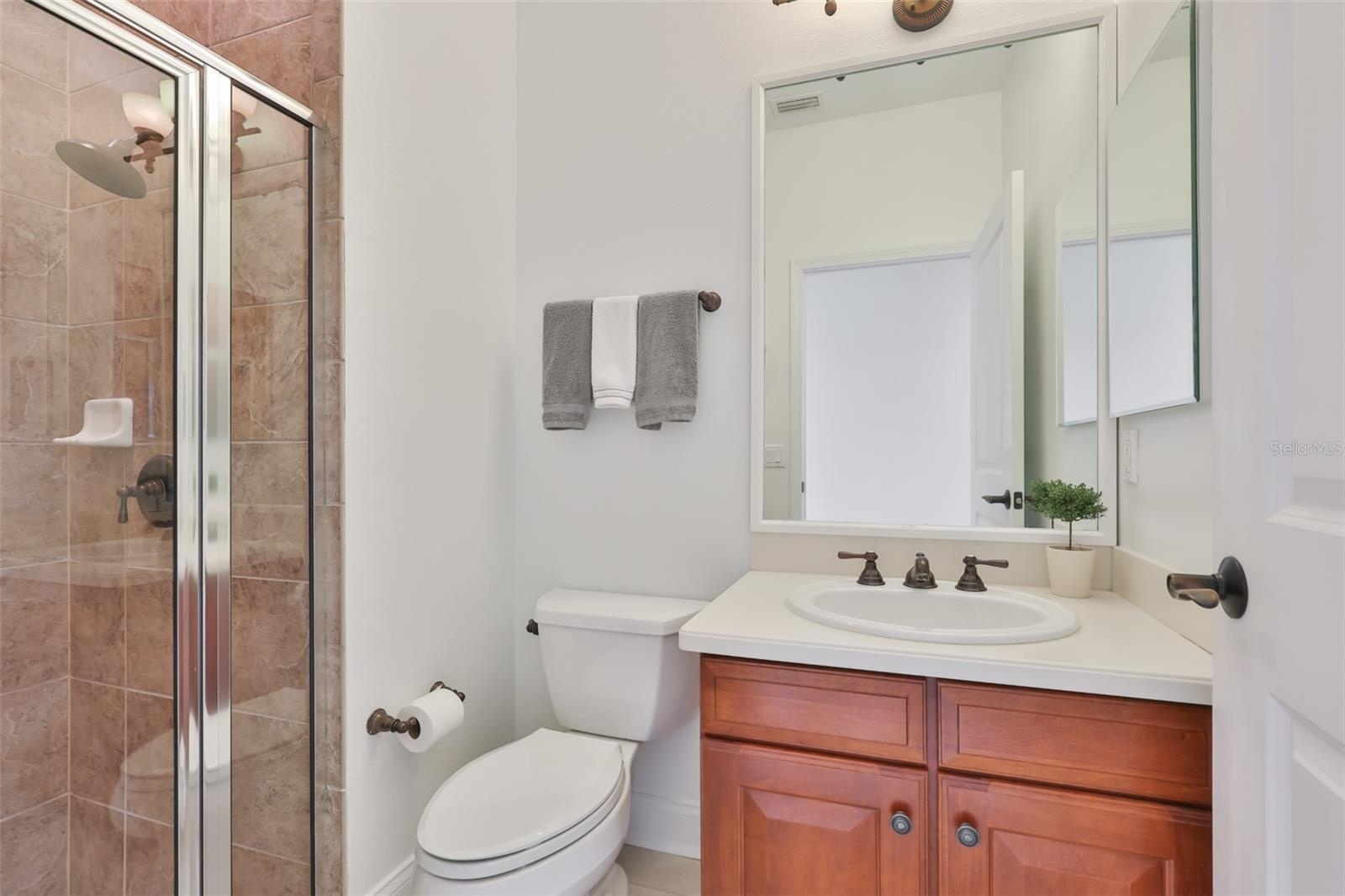 downstairs pool / guest full bath