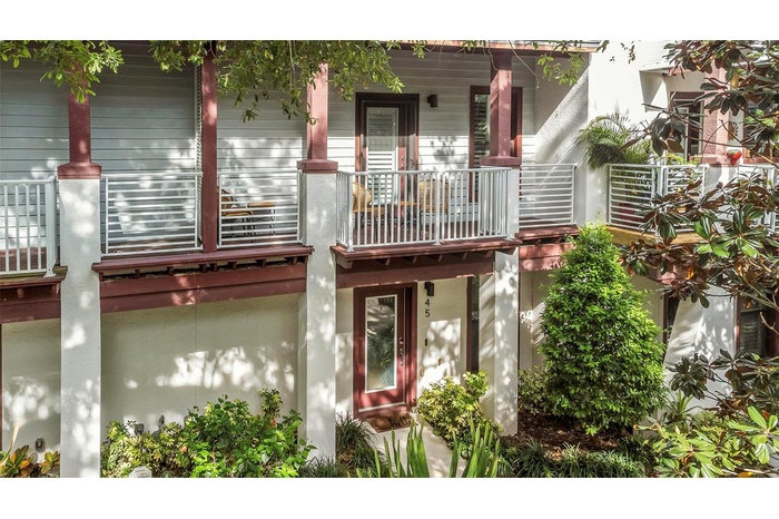 Beautiful courtyard entry into your new home.