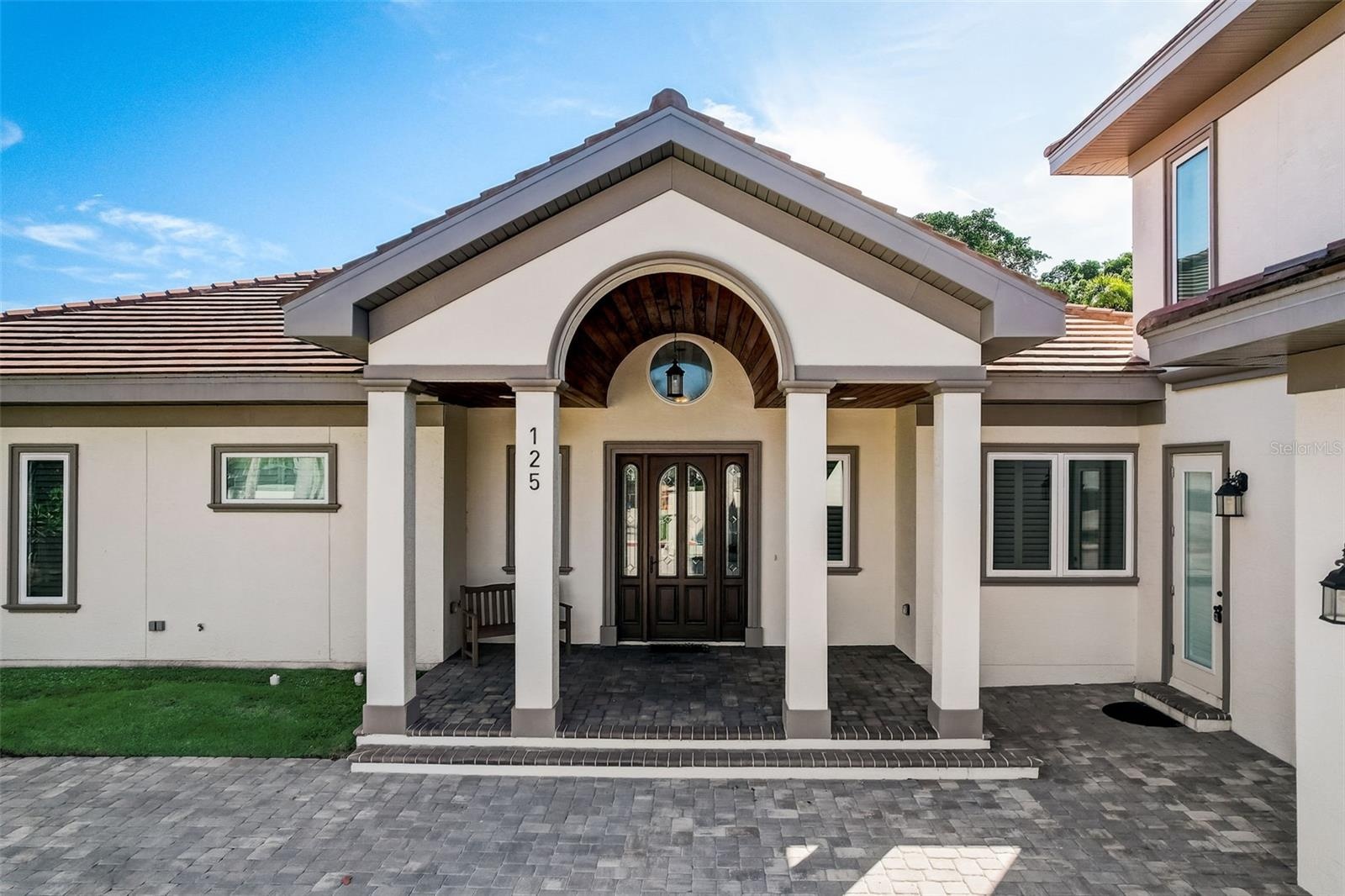 Front of the house