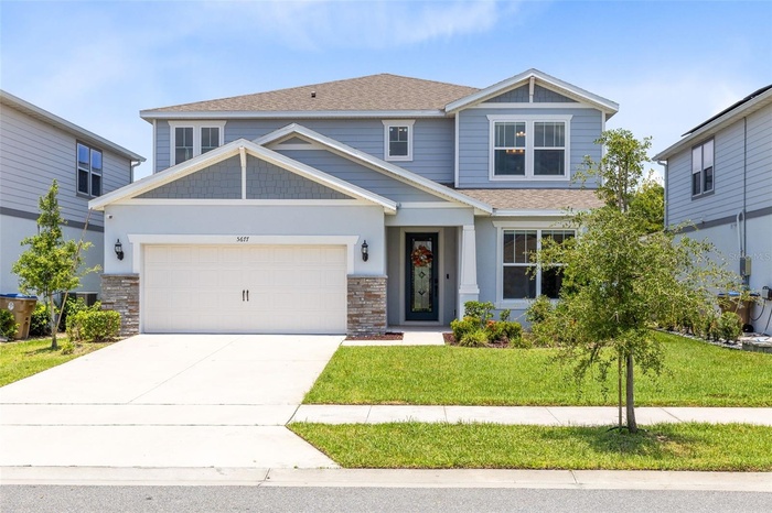 Welcome to modern living at its finest. Nestled on a quiet dead-end street with guest parking nearby, this 5-bedroom, 4.5-bath home with 3,593 sq ft b