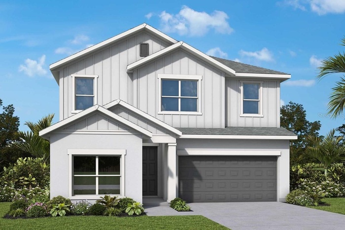 Front Exterior Rendering **Paint Colors May Vary