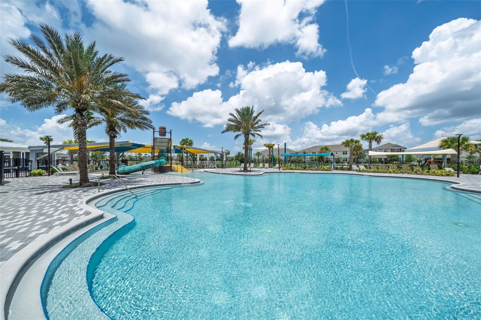 Resort-style community pool