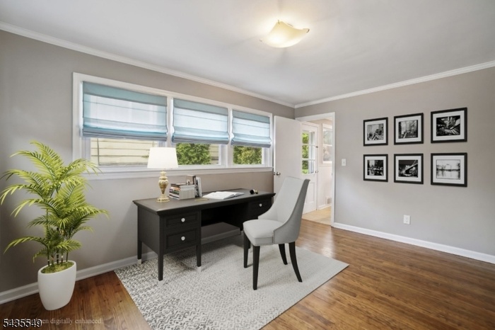 Virtually staged Family Room