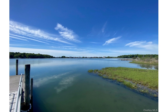 View of Broadwaters Cove from Dock towards the Bay
