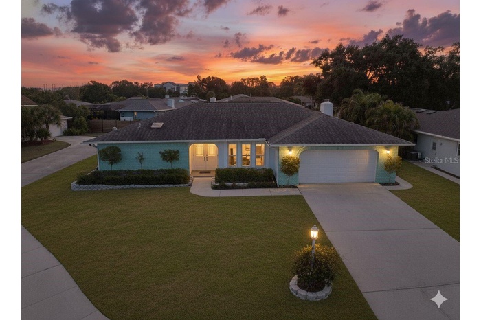 Large lot means there's room for guests to park on your driveway