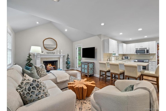 Kitchen open to family room