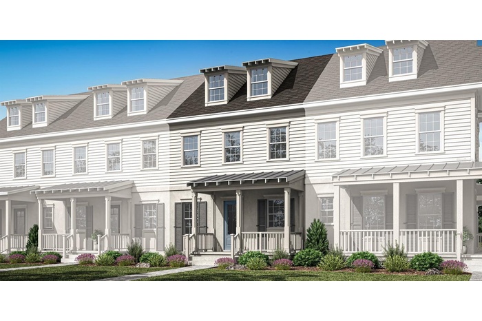 Island Village - Amelia Floorplan - Coastal Elevation - Architect's Rendering