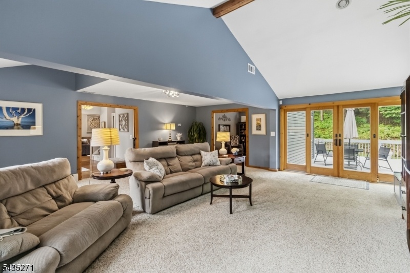 Family Room w/ sliders to Deck