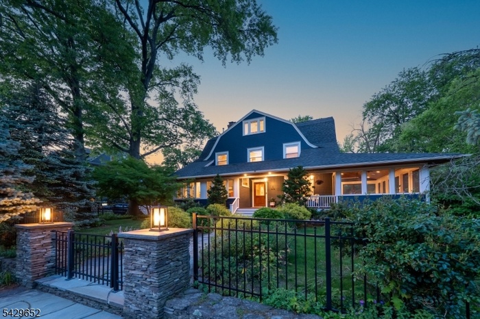 Front of Home at Dusk