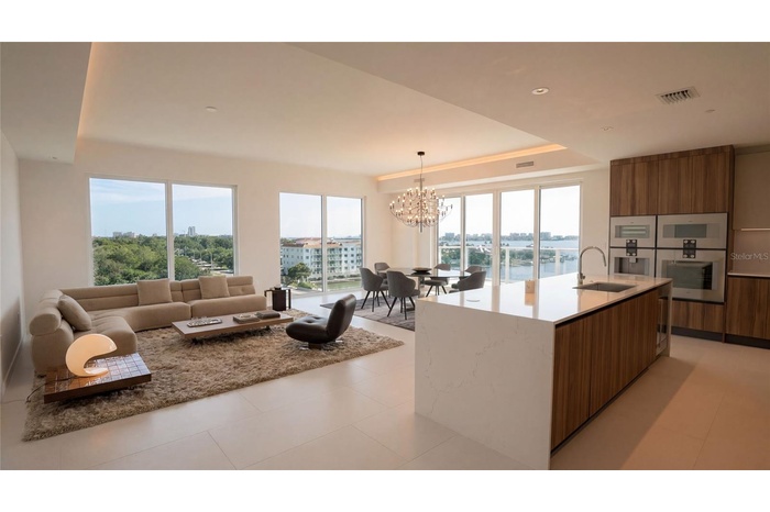 Living Room & Kitchen