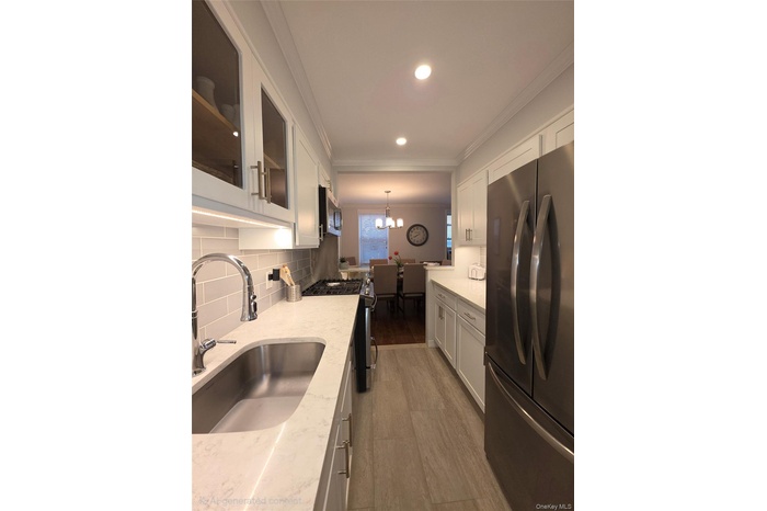Updated with granite counters and high end stainless appliances