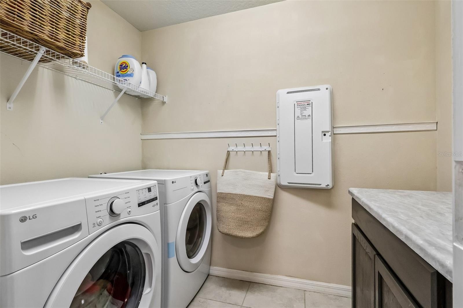 Upstairs Laundry Room