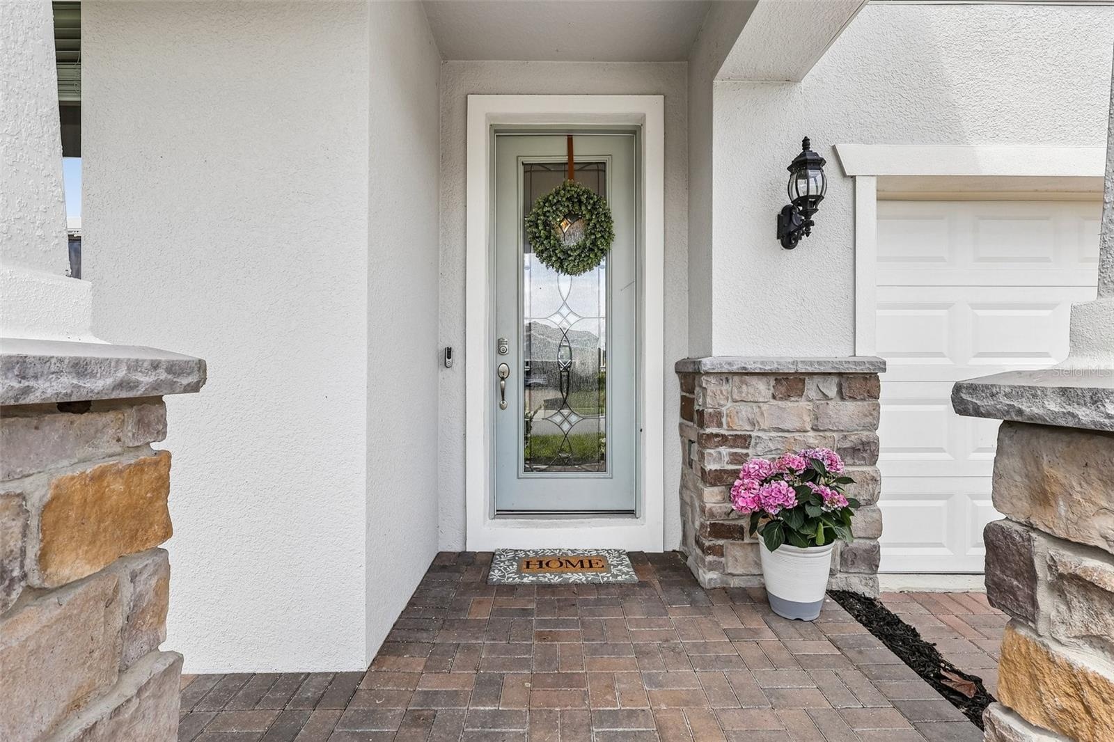 Paver Patio Entrance