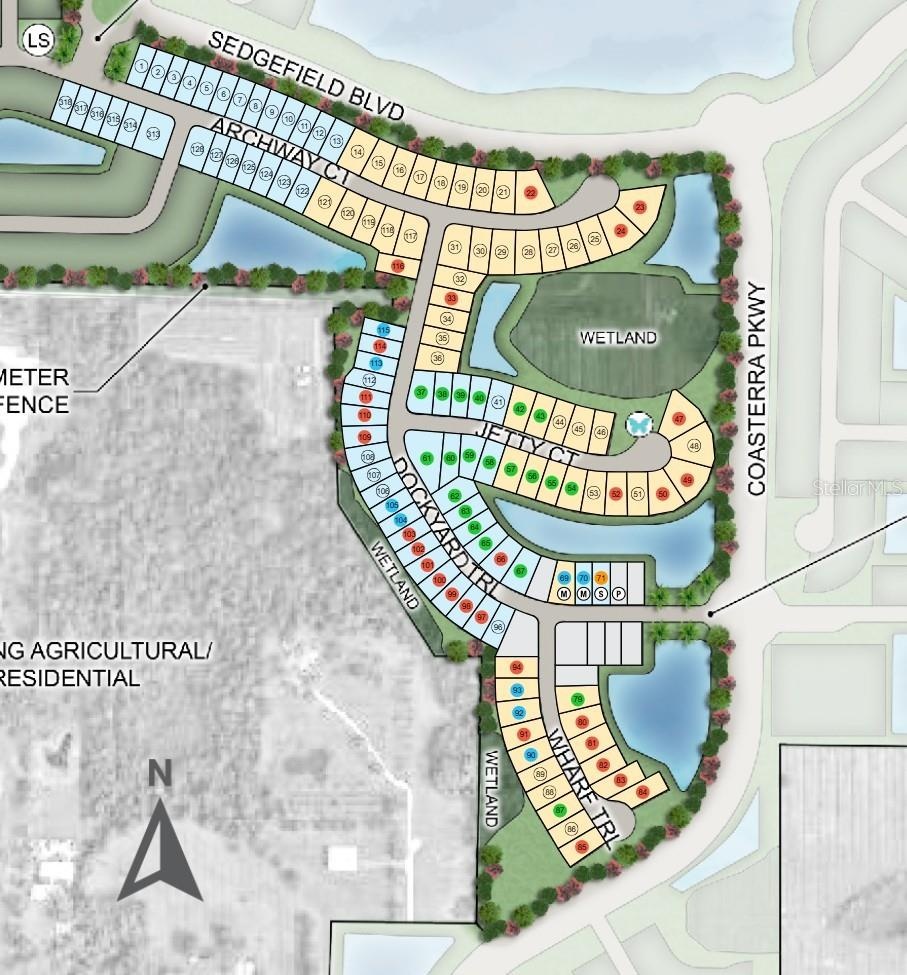 Palms at Coasterra Sitemap