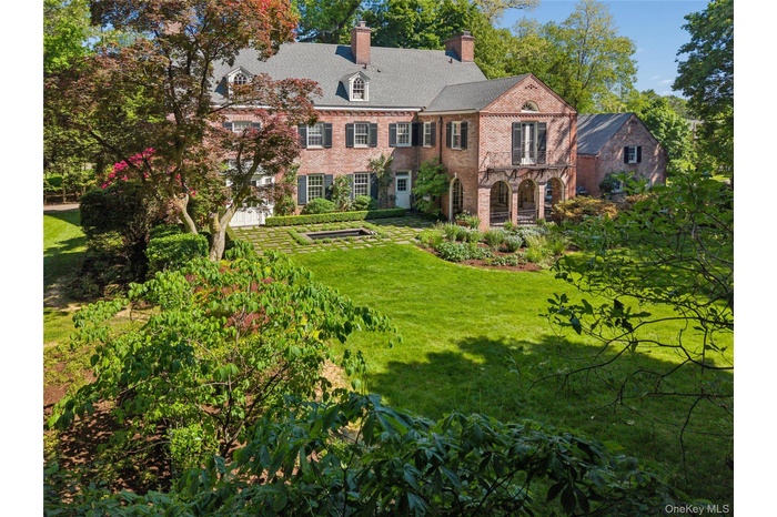 aerial view of 3/4 acre property