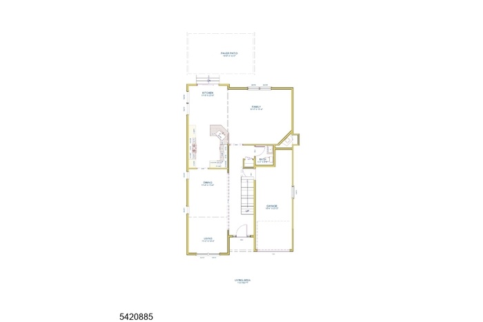 Floor plan 1st floor