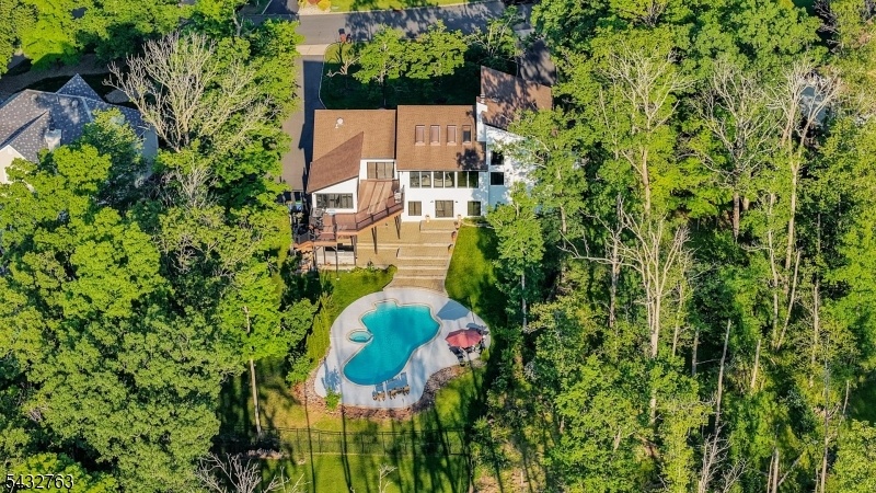 Aerial view of property