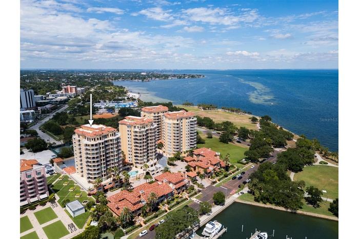 Vinoy Place Tower One #711 aerial view