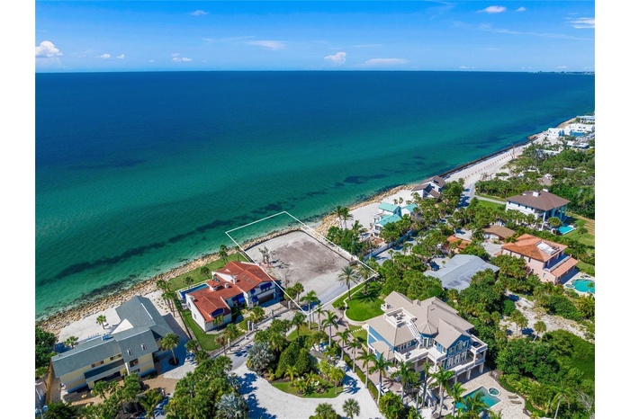 Cleared Gulf-front homesite with 107 feet of frontage