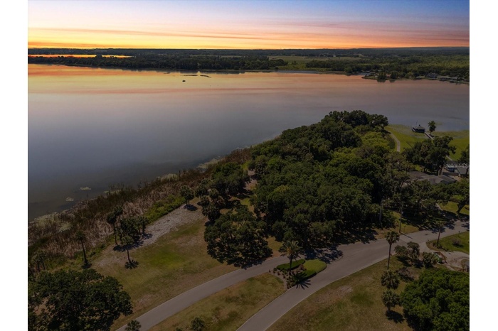 Sunrise over Lake Beauclair