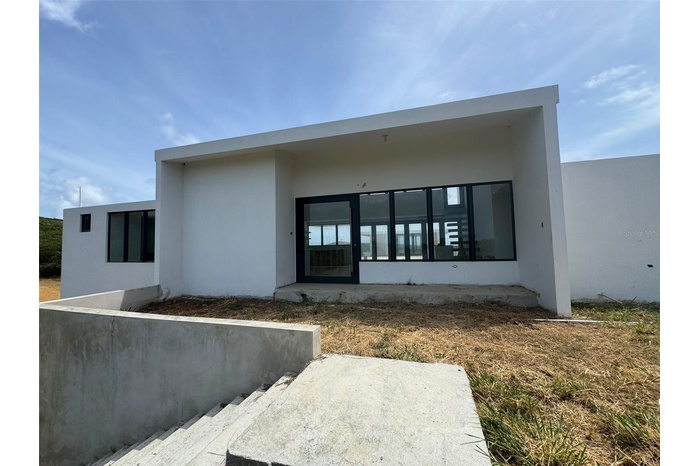 Front of House, House is unfinished