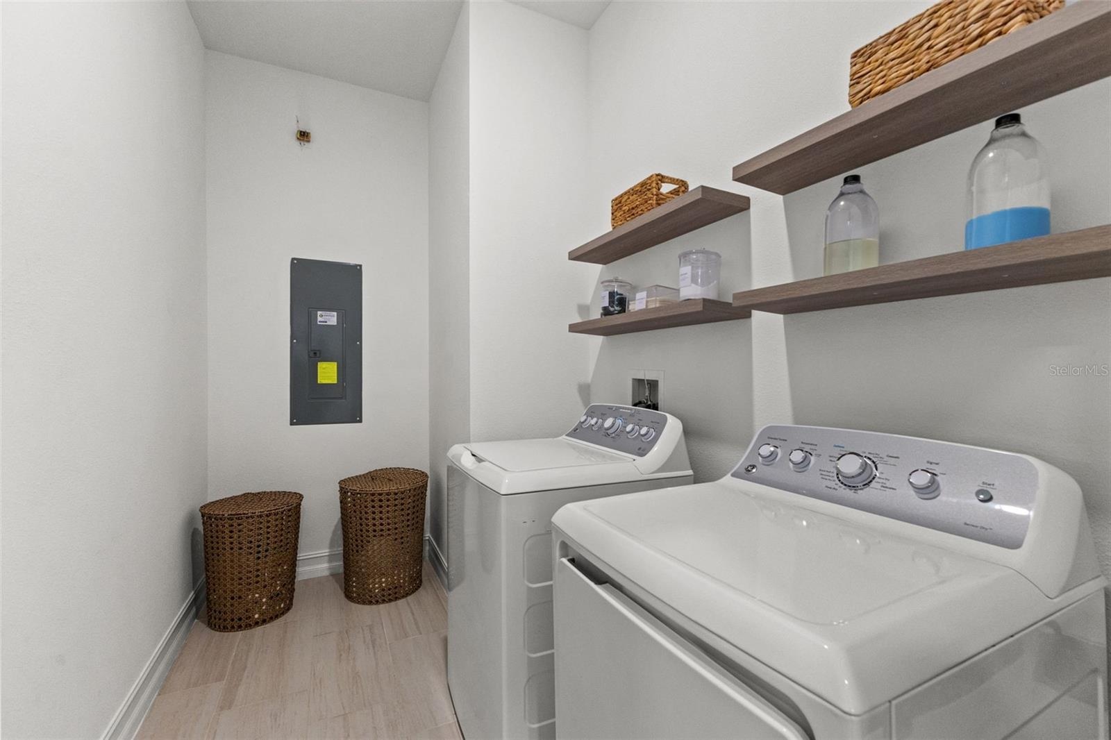 First floor laundry room
