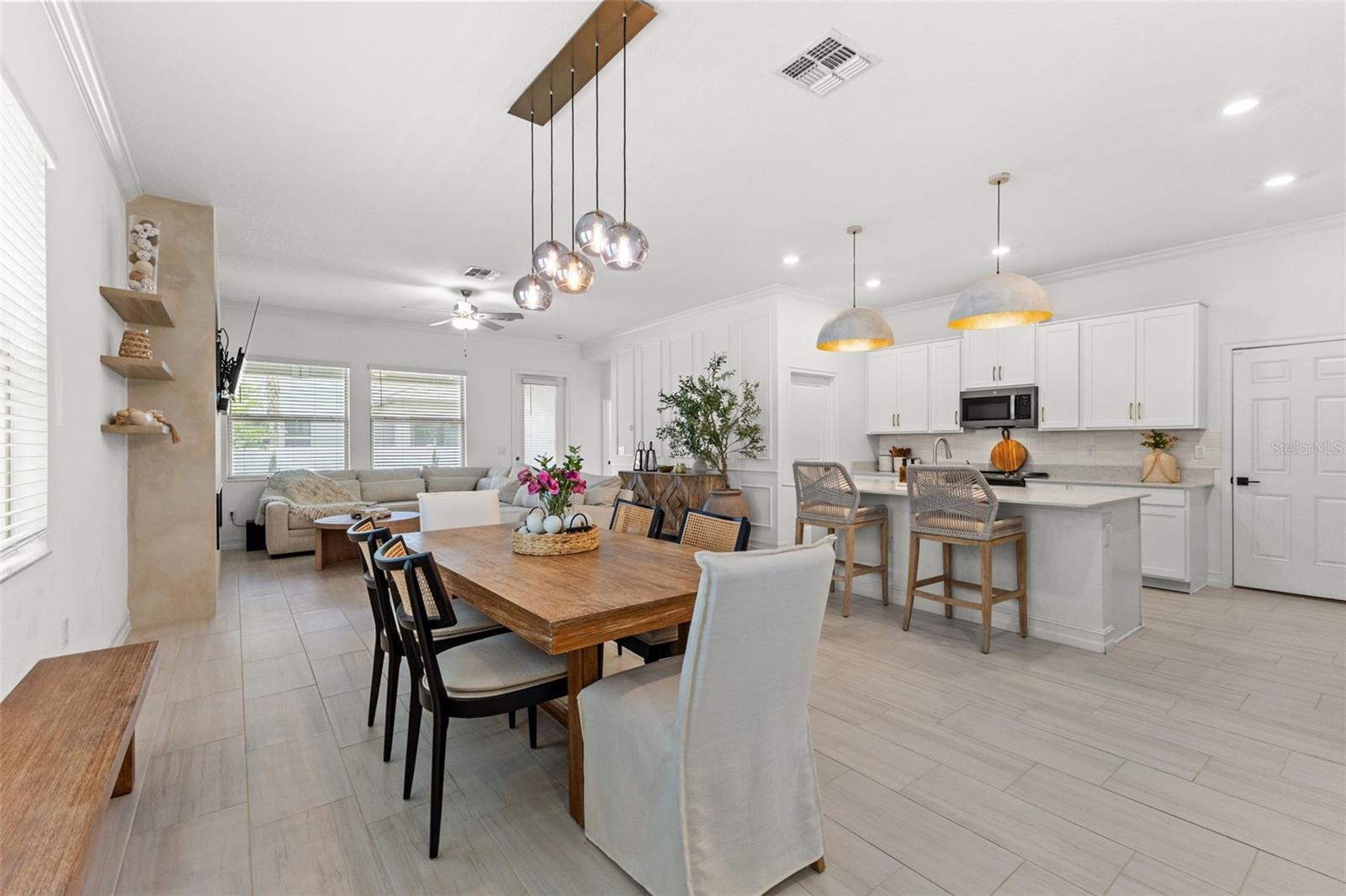 Open floor plan