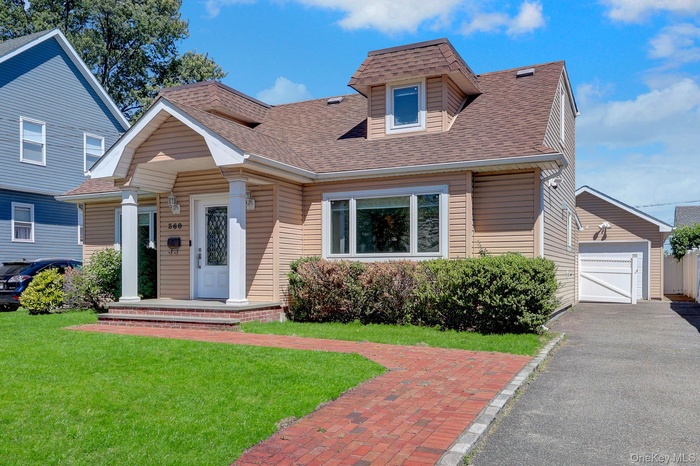 DETACHED OVERSIZE ONE CAR GARAGE WITH ATTIC SPACE