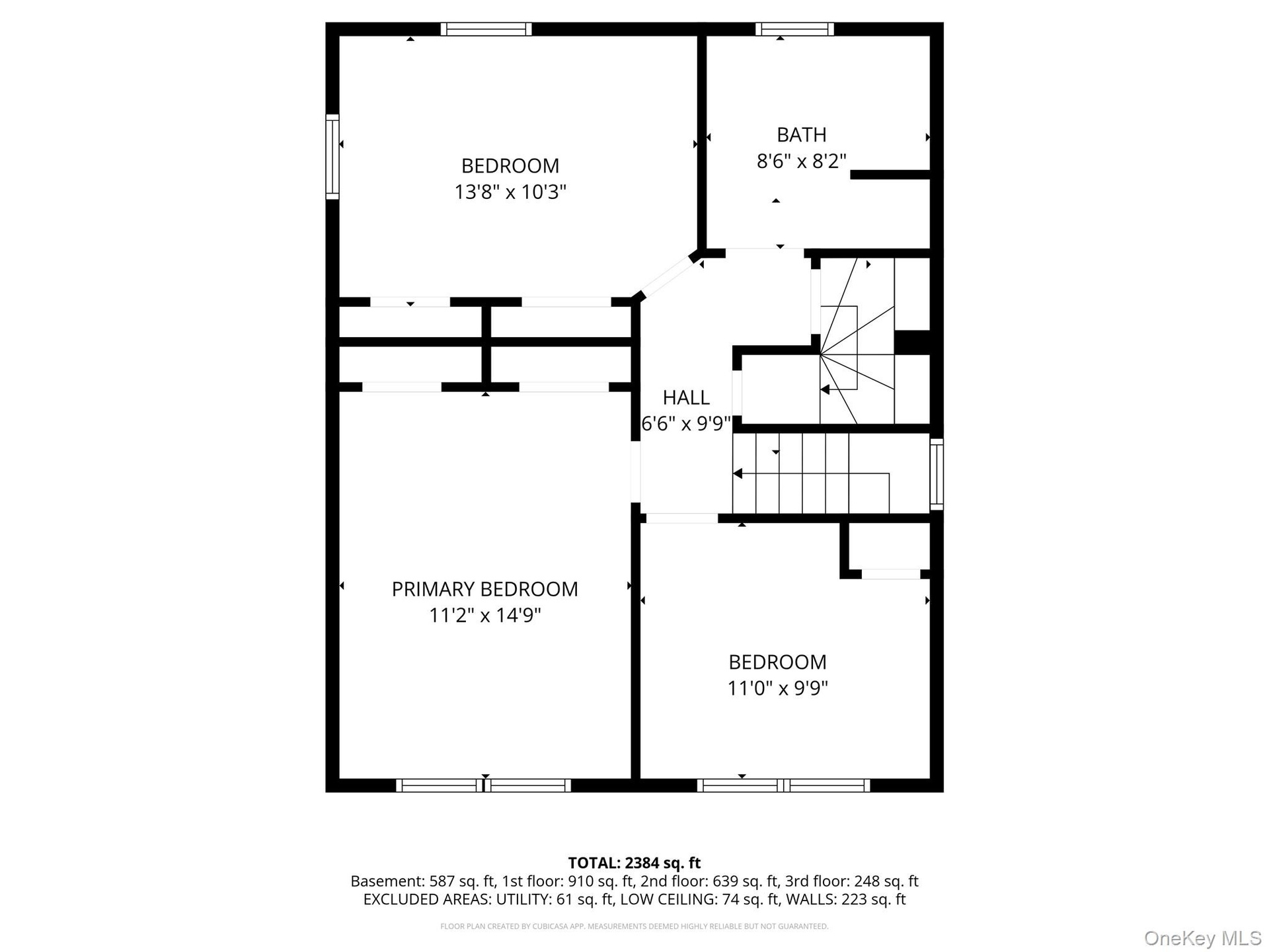 Second Level Floor Plan