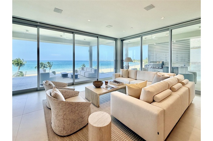 Living Room Oceanfront View