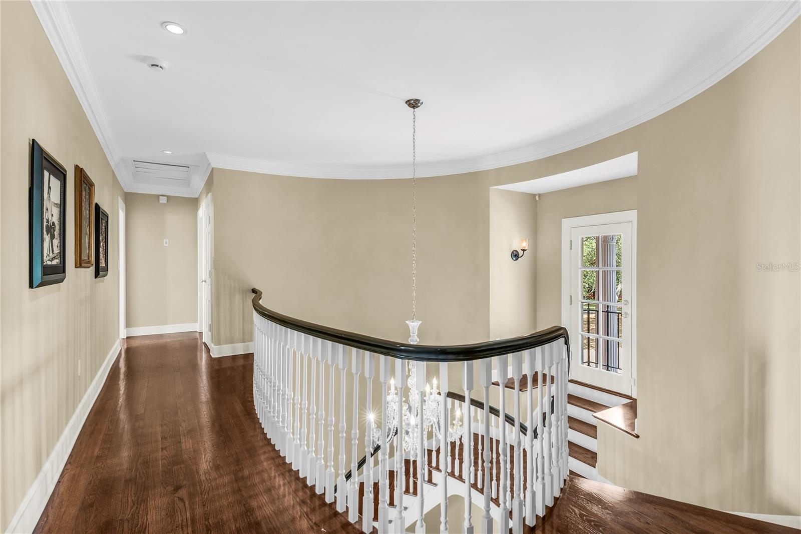 Upstairs landing