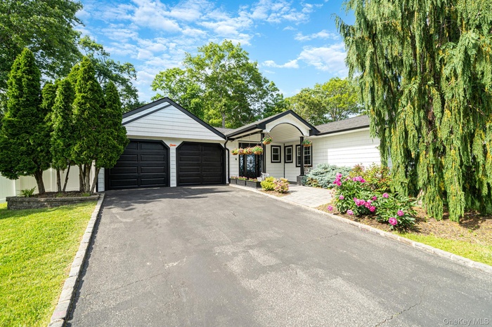 Renovated 3 bedroom ranch with 2 car garage