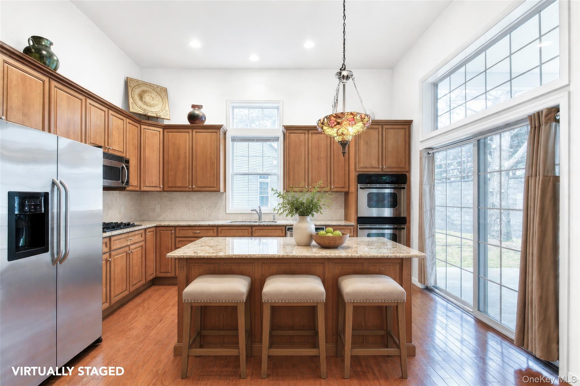 Virtually Staged Kitchen