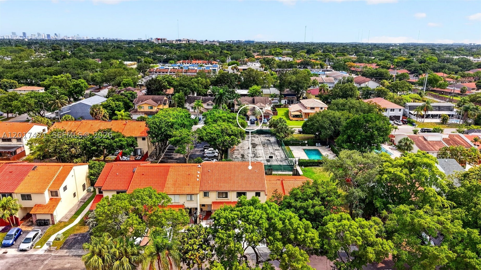 View toward Aventura