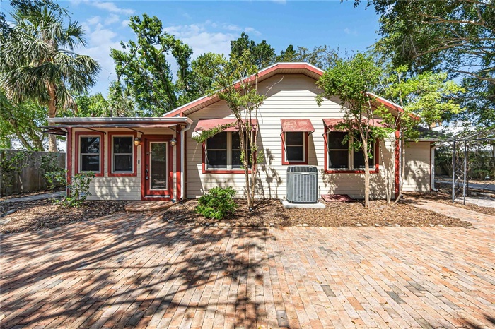 Exterior existing house
