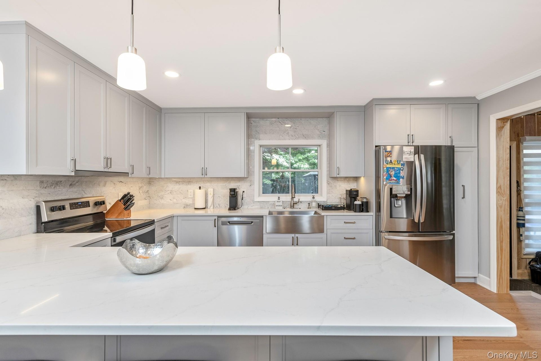 Ample counter space