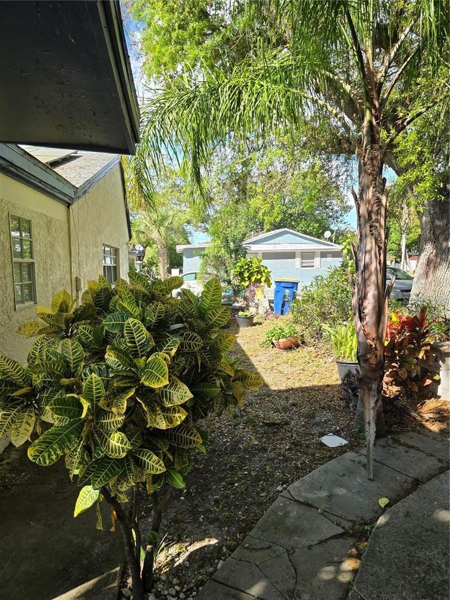 View from rear of main house